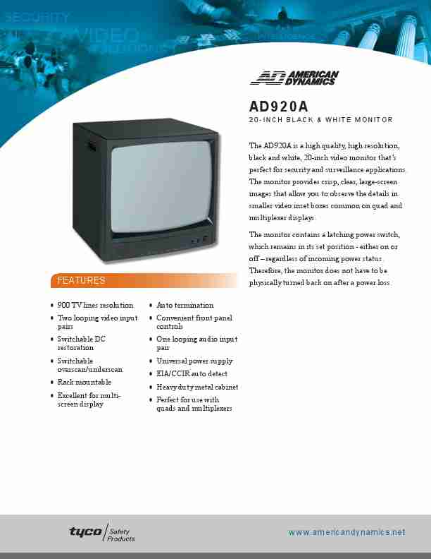 American Dynamics Computer Monitor AD920A-page_pdf